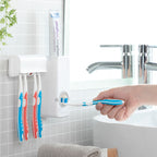 InnovaGoods Toothpaste Dispenser & Halter Diseeth