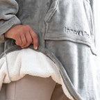 InnovaGoods Oversized Sweatshirt Decke mit Fleece Lining Swug