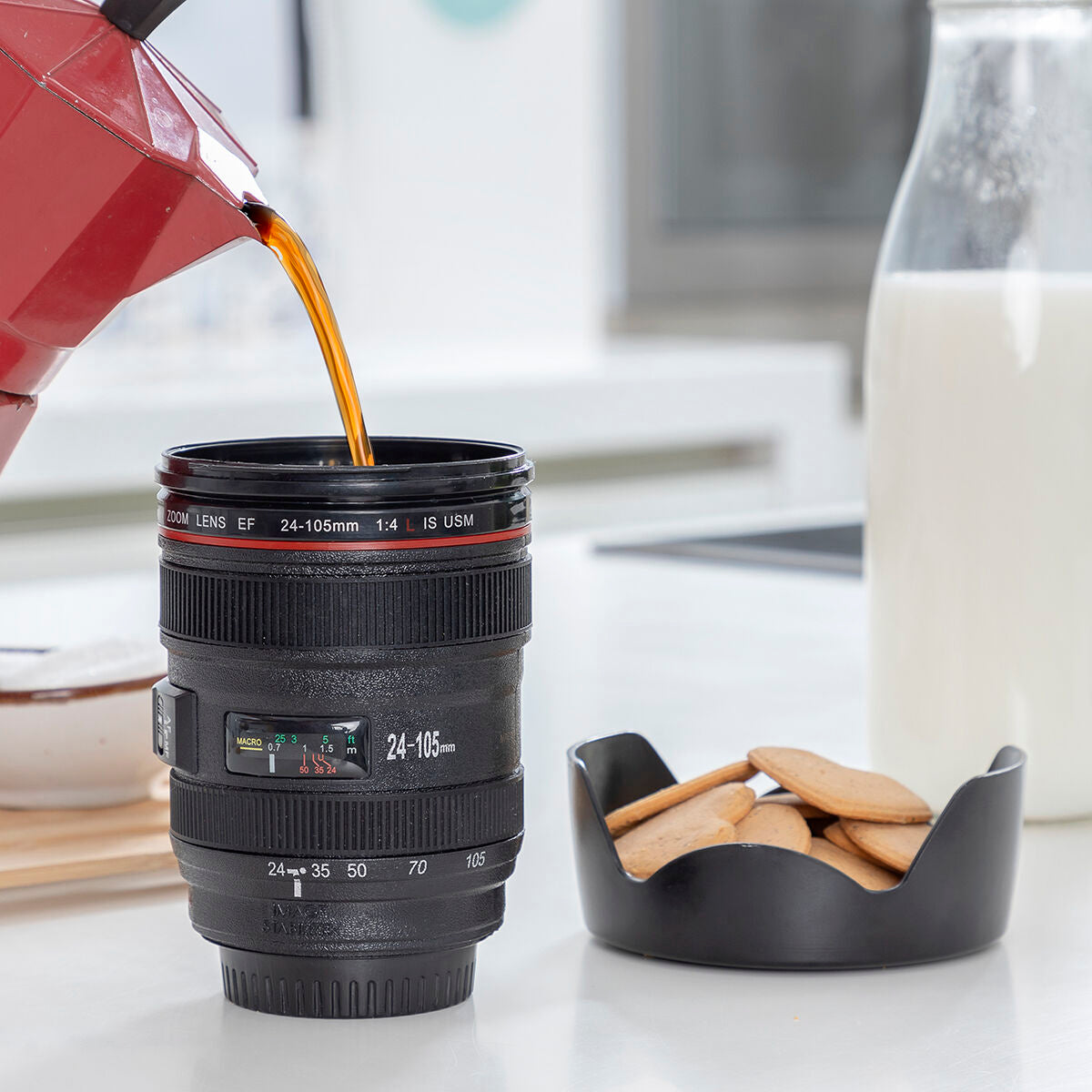 Multifunction Mug with Lid Mukoffy InnovaGoods – Produktbild 2