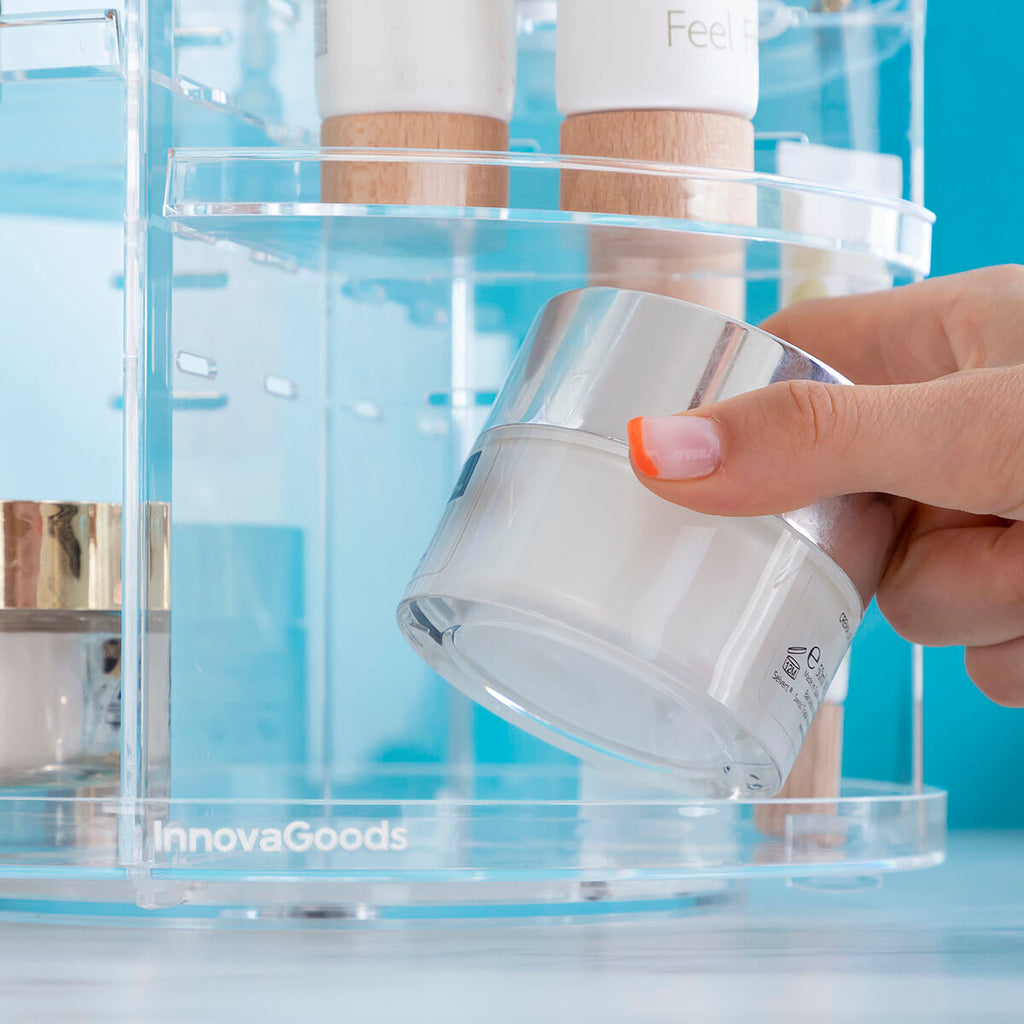 InnovaGoods Rotating Make-up Organizer Rolkup