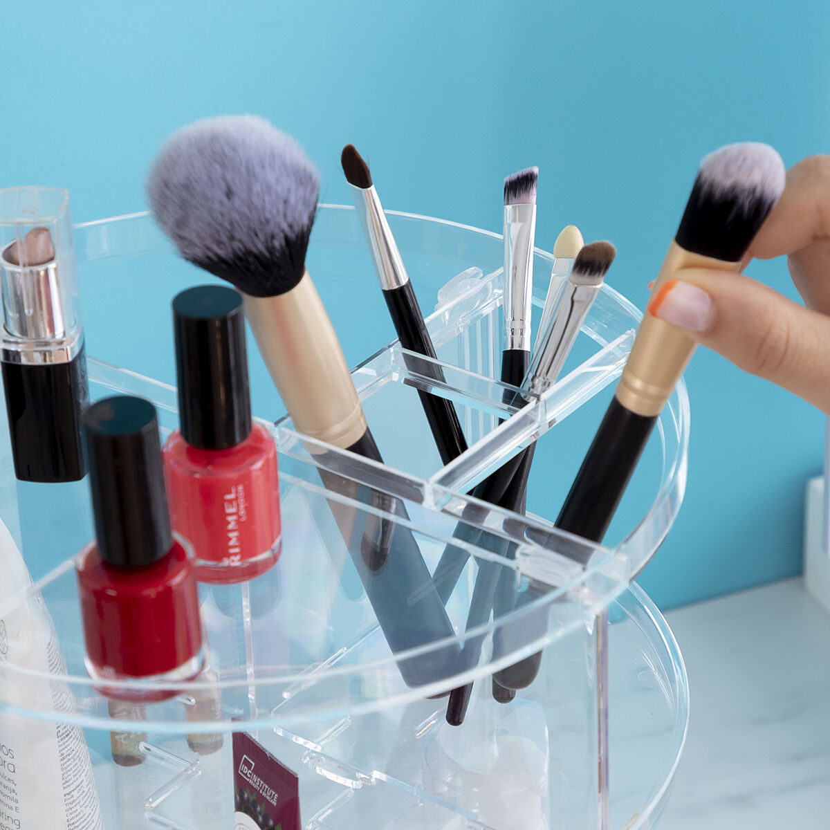 InnovaGoods Rotating Make-up Organizer Rolkup