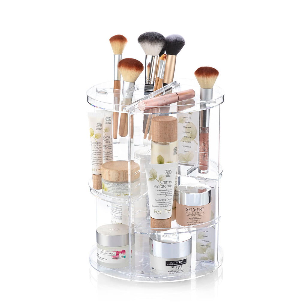 InnovaGoods Rotating Make-up Organizer Rolkup
