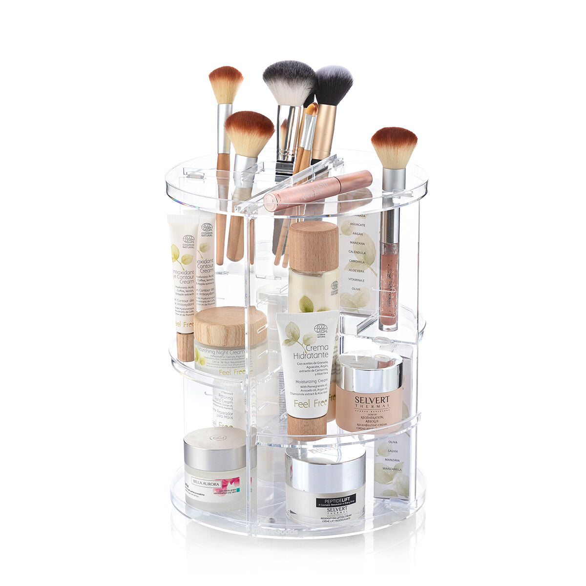 InnovaGoods Rotating Make-up Organizer Rolkup