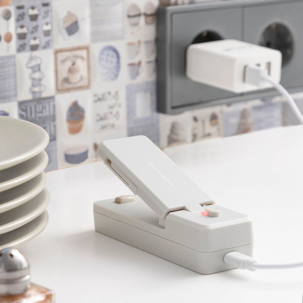 Wiederaufladbar Magnetic Bag Sealer with Cutter Rebasyl InnovaGoods – Produktbild 3