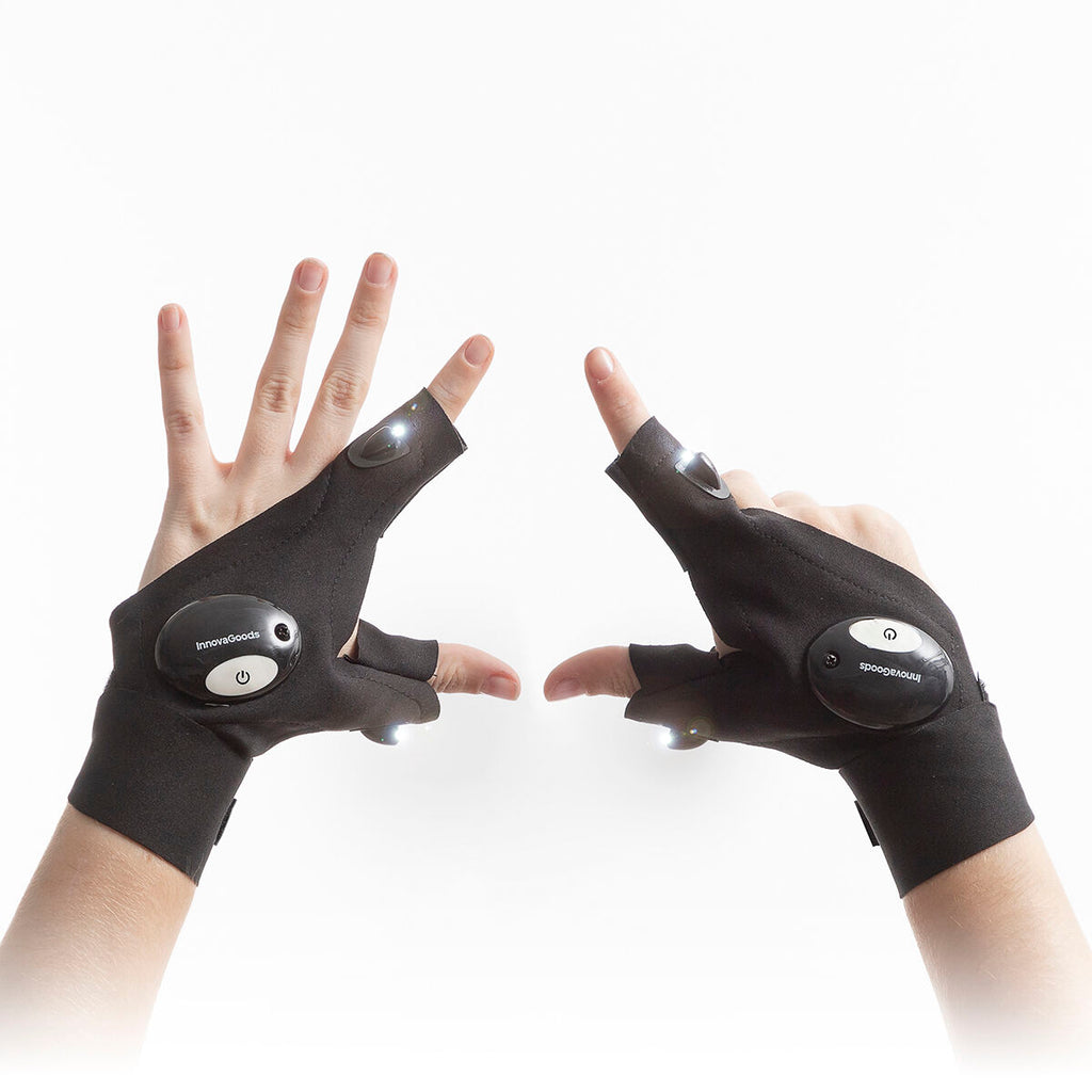 Gloves with LED Light Gleds InnovaGoods 2 Stück – Produktbild 10