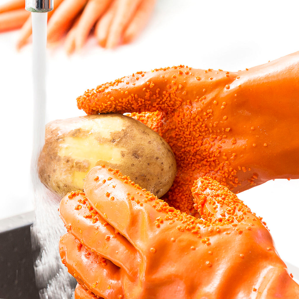 Fruit and Vegetable Cleaning Gloves Glinis InnovaGoods – Produktbild 3