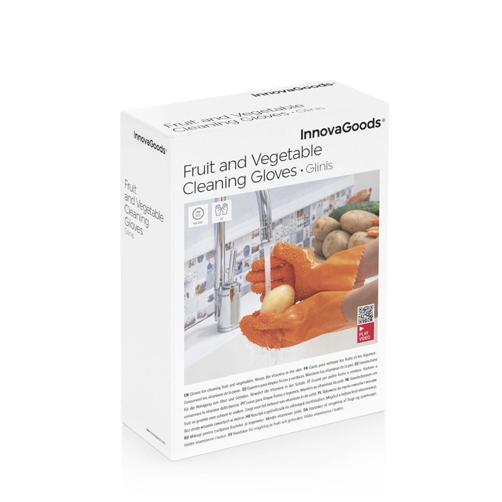 Fruit and Vegetable Cleaning Gloves Glinis InnovaGoods – Produktbild 7