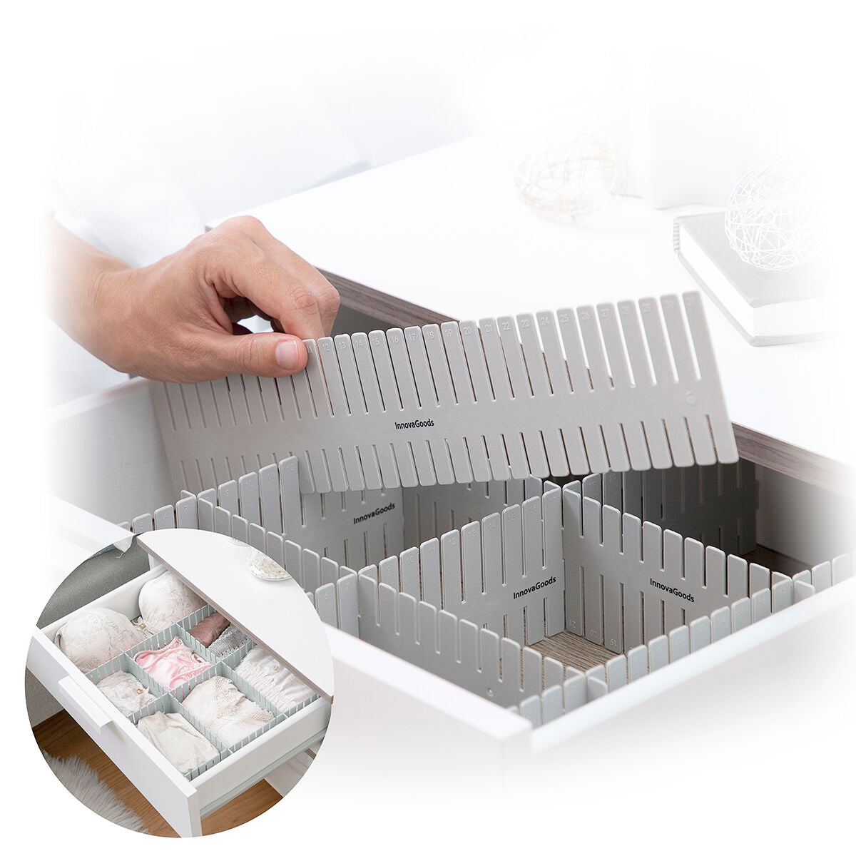 InnovaGoods Verstellbar Drawer Organizer Condor