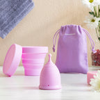InnovaGoods Menstrual Tasse mit Zubehör Kuppy
