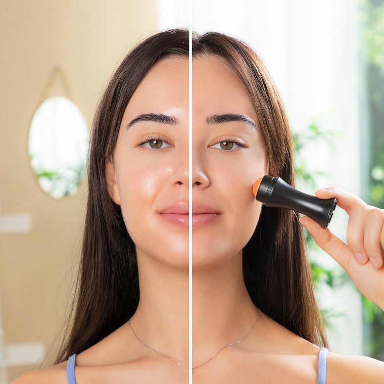 Mattifying Volcanic Facial Roller Ovoller InnovaGoods – Produktbild 1