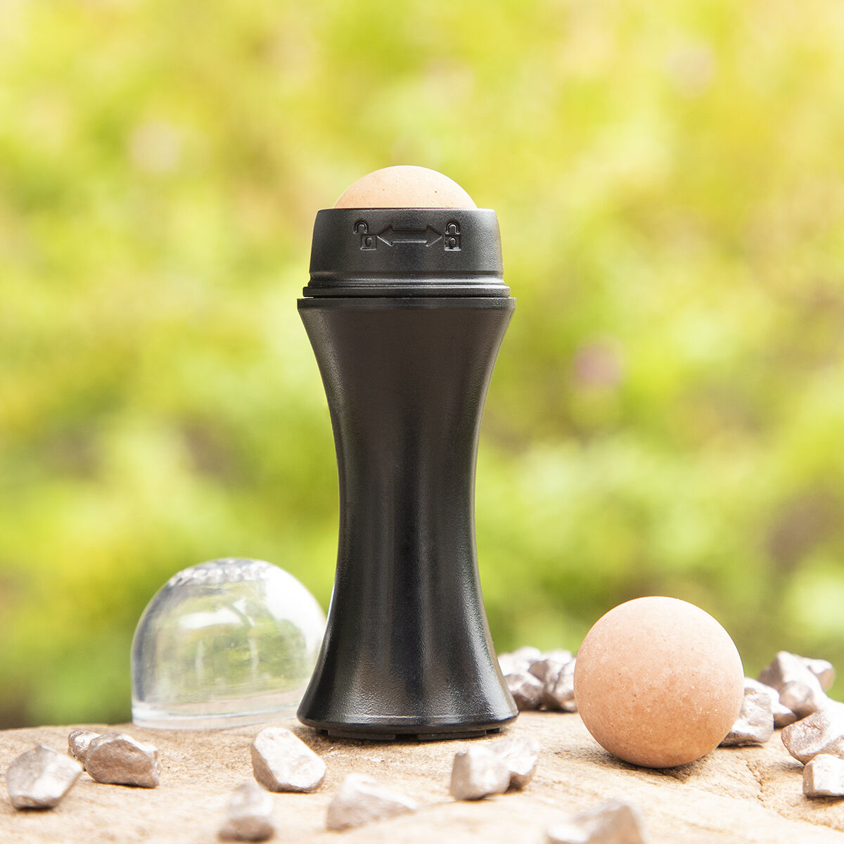 Mattifying Volcanic Facial Roller Ovoller InnovaGoods – Produktbild 4