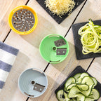 Vegetable Spiral Cutter und Grater mit Recipes Vigizer InnovaGoods