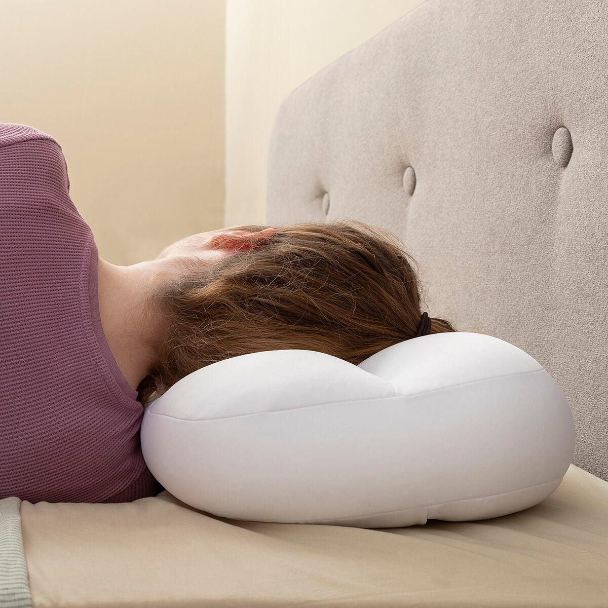 3D Anti-wrinkle Cloud Pillow Wrileep InnovaGoods – Produktbild 5