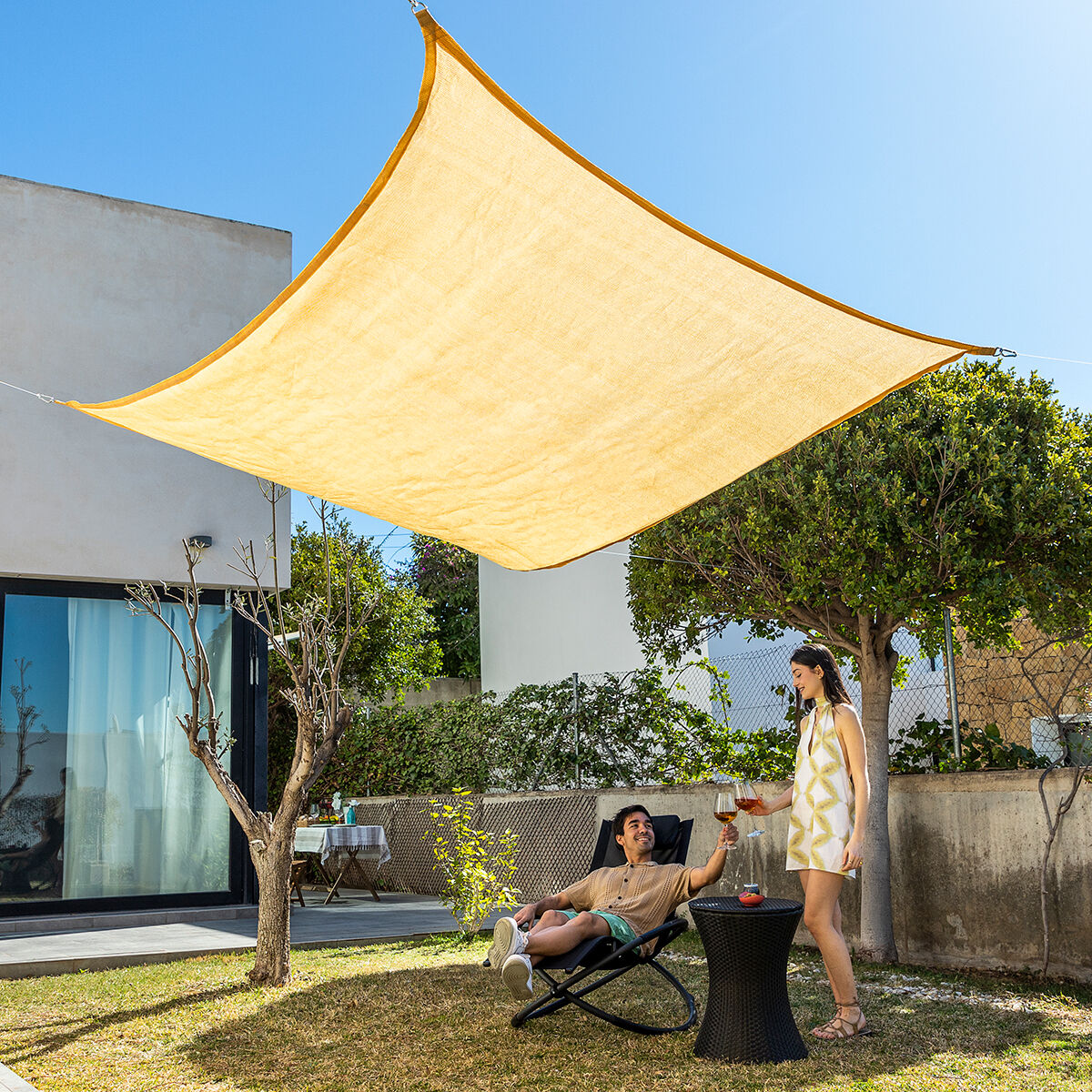 Rectangular Shade Sail Shazail InnovaGoods 2 x 3 m – Produktbild 1