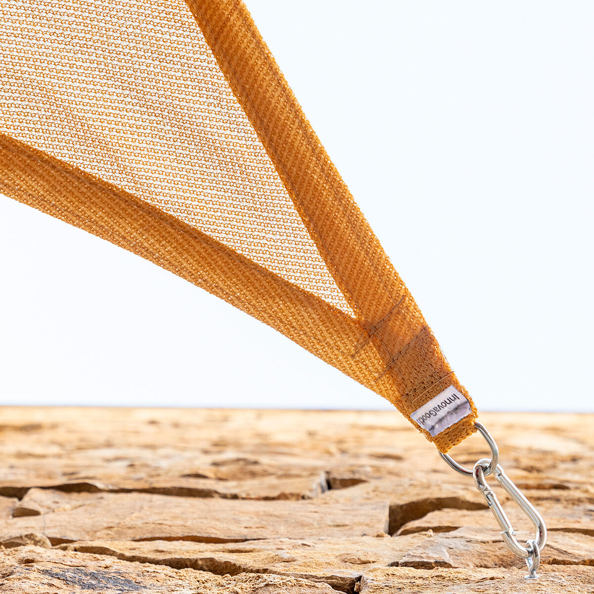 InnovaGoods Rechteckiges Sonnensegel Shazail – Beige