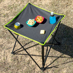 InnovaGoods Klappbar Textil Campingtisch mit Abdeckung Cafolby