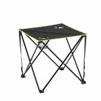 InnovaGoods Klappbar Textil Campingtisch mit Abdeckung Cafolby
