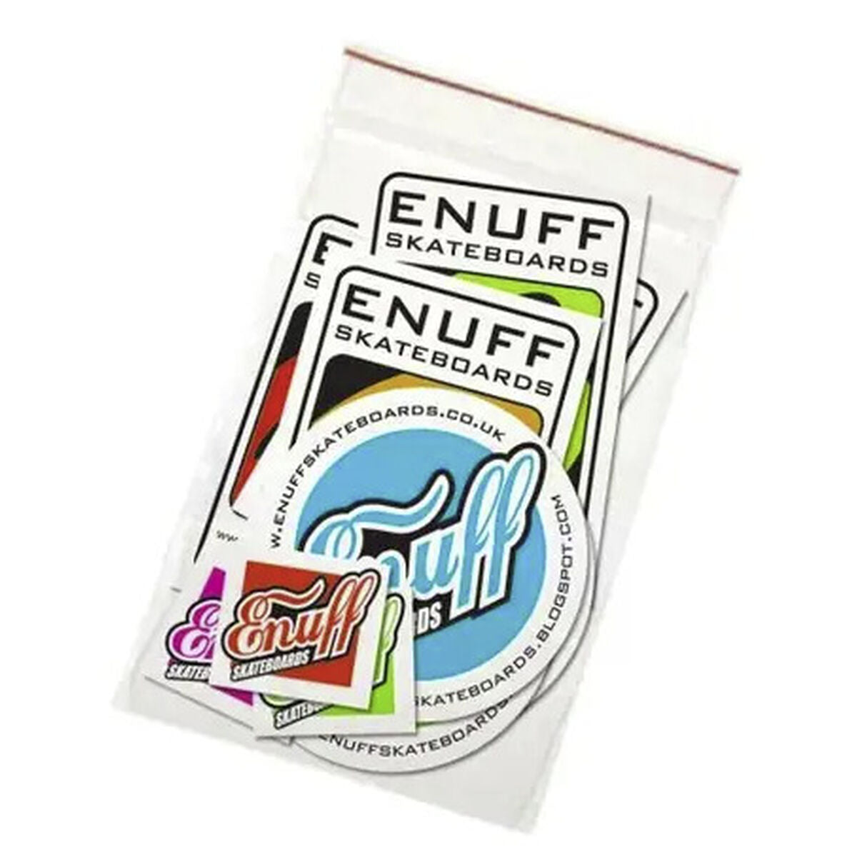 Stickers Enuff Skateboards Schwarz – Produktbild 1