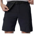 Columbia Herren-Sportshorts Silber Ridge Schwarz