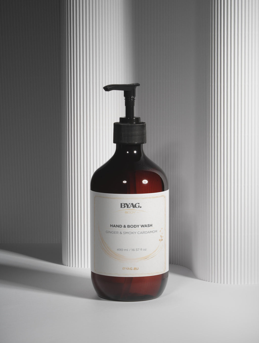 BYAG. Hand- und Körperreinigung – Ginger & Smoky Cardamom