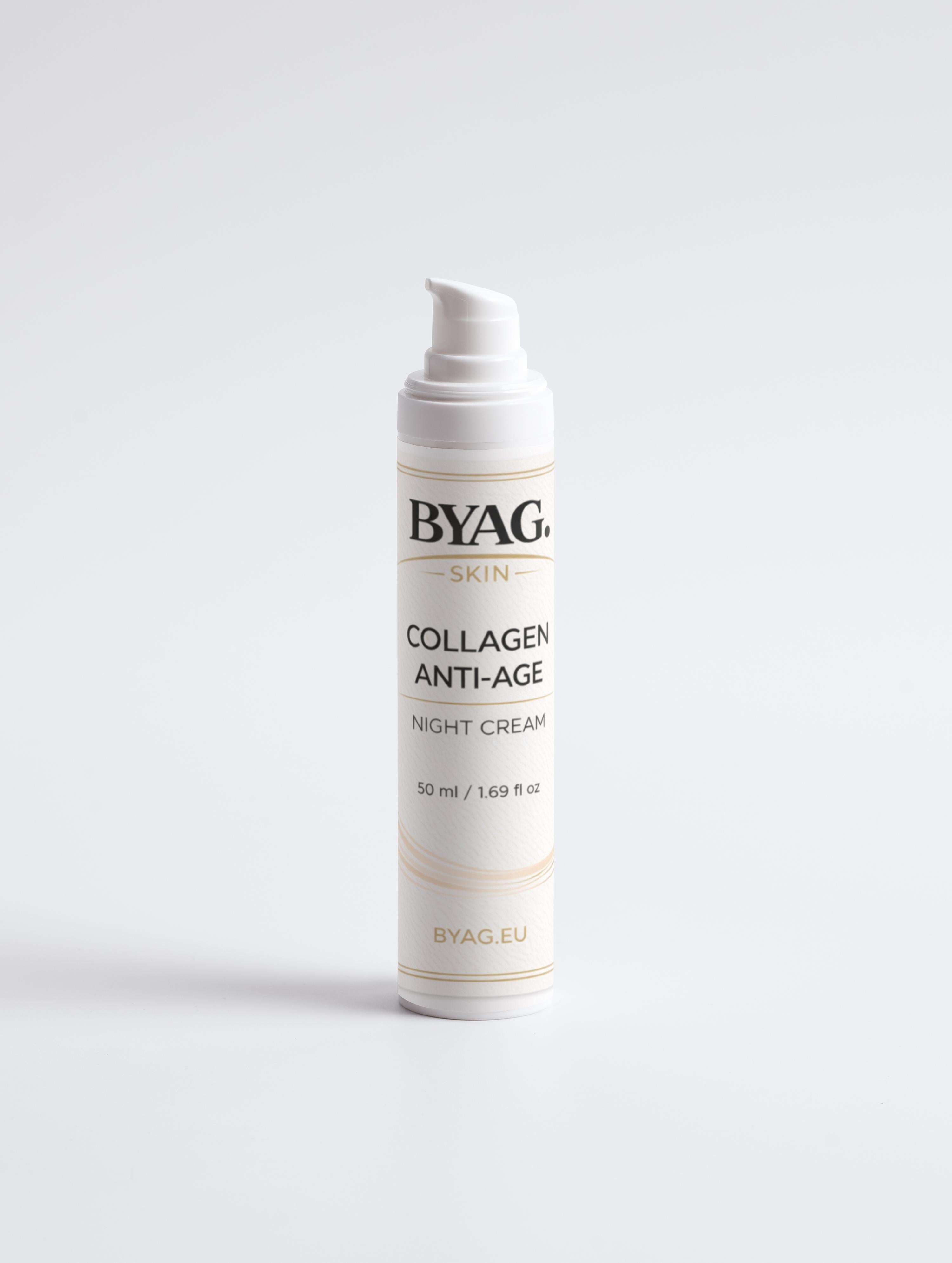 BYAG. Kollagen Nachtcreme