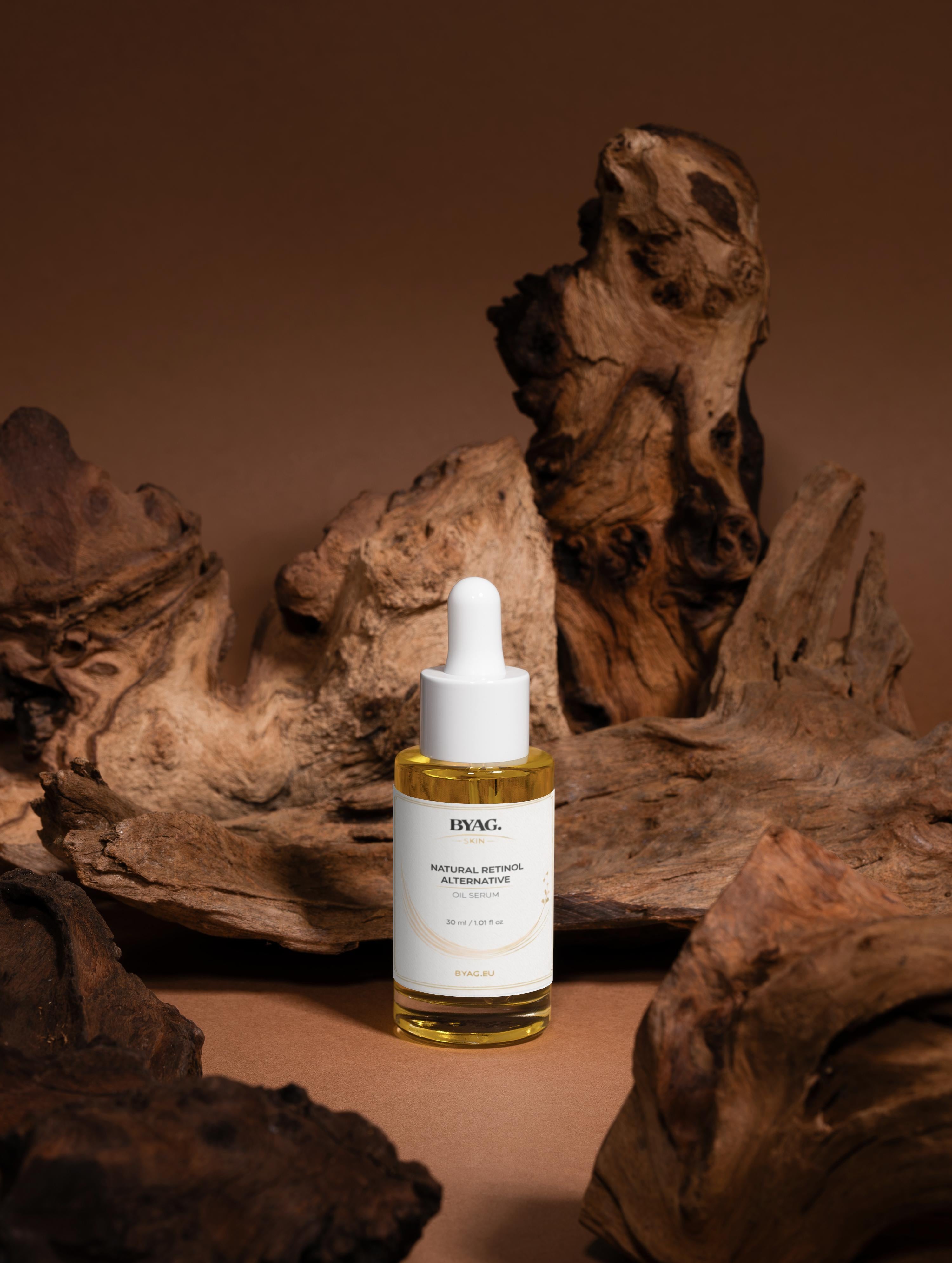 BYAG. Natürliches Retinol-Alternativ Ölserum