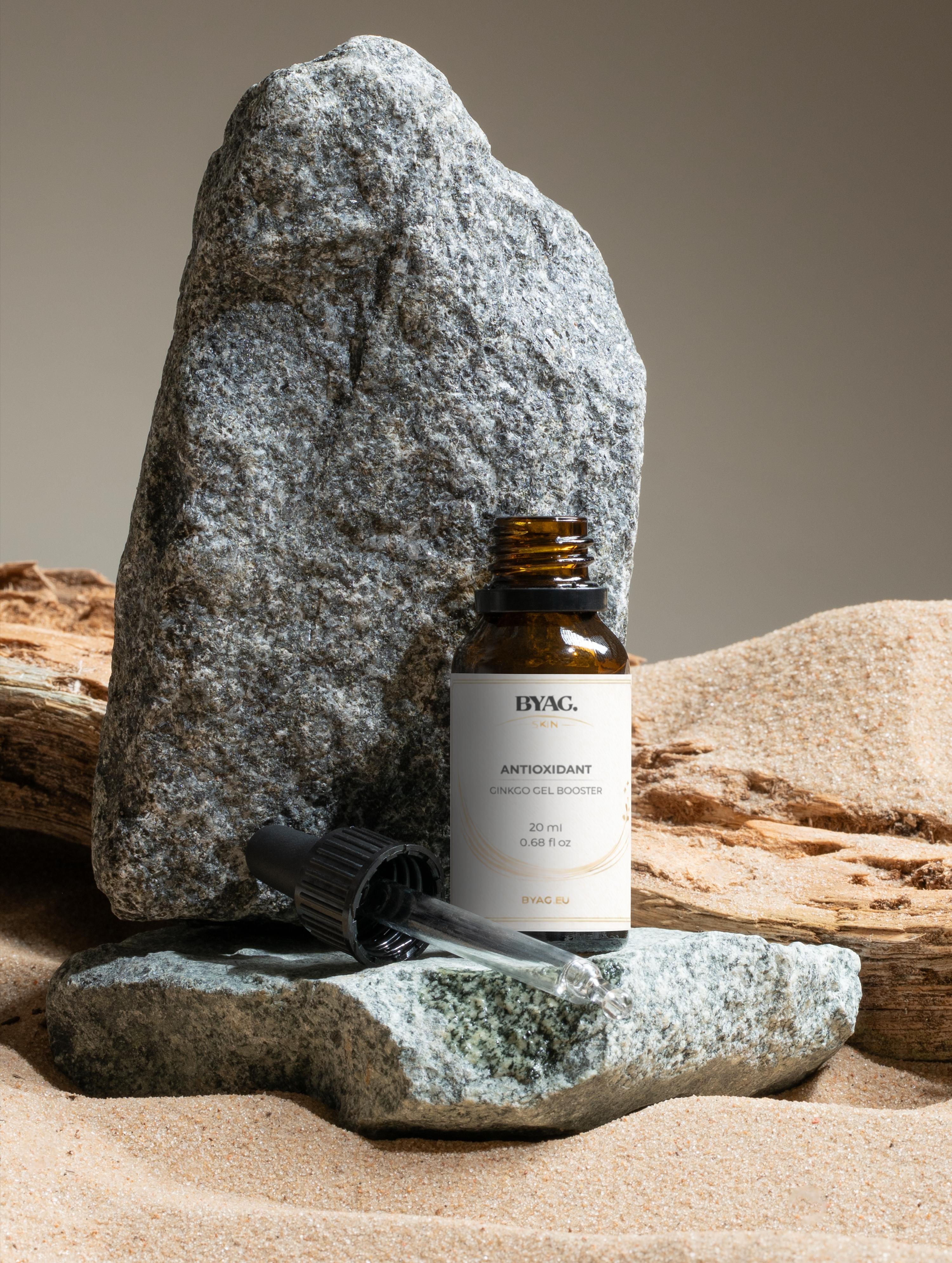 BYAG. Antioxidativer Ginkgo Gel-Booster