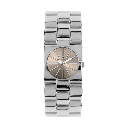 Alpha Saphir Unisex-Armbanduhr 271K Beige Silber - BYAG.Uhren > Unisex ErwachseneAlpha SaphirBYAG.S08004514040662510420Alpha Saphir Unisex-Armbanduhr 271K Beige Silber