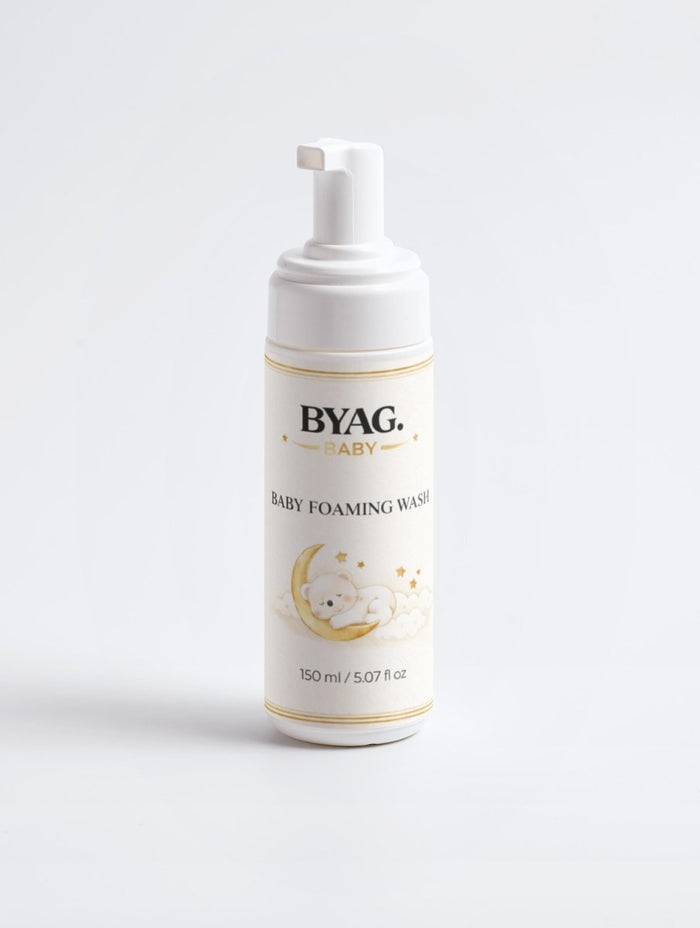 BYAG. Baby Gentle Foaming Wash.