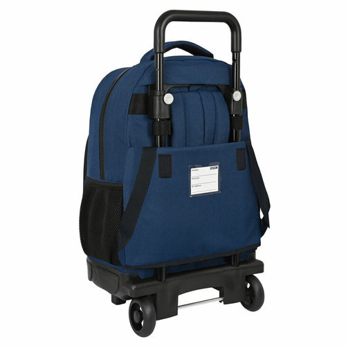 BlackFit8 Schulrucksack mit Rollen Urban Schwarz Dunkelblau - BYAG.Büro & Schreibwaren > Schule & LernenBlackFit8BYAG.S43069638412688477623BlackFit8 Schulrucksack mit Rollen Urban Schwarz Dunkelblau