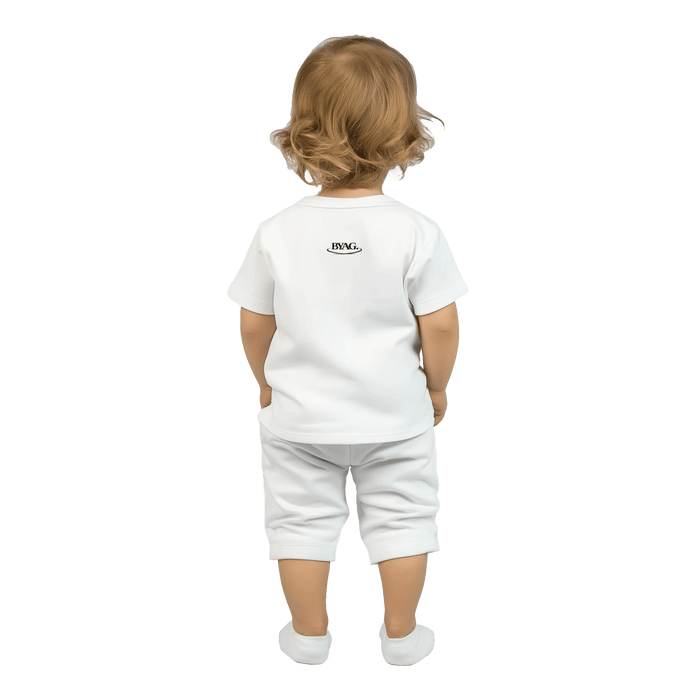 BYAG. Baby Cotton T-Shirt – White