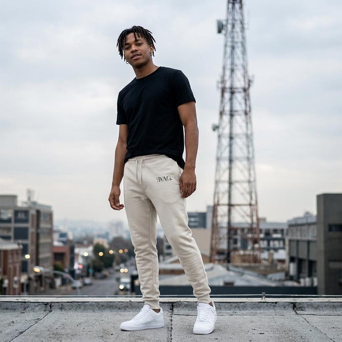 BYAG. Organic Organic Joggers – Sand
