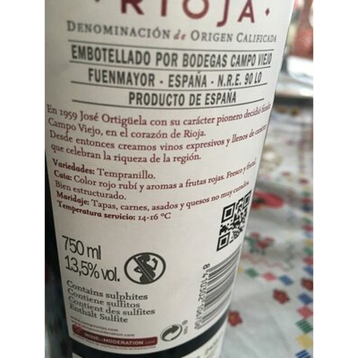 Campo Viejo Rotwein 1,2 kg - BYAG.Lebensmittel & Getränke > Bier, Wein & SpirituosenCampo ViejoBYAG.B05051658410302106706Campo Viejo Rotwein 1,2 kg