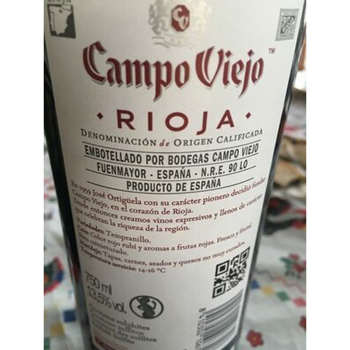 Campo Viejo Rotwein 1,2 kg - BYAG.Lebensmittel & Getränke > Bier, Wein & SpirituosenCampo ViejoBYAG.B05051658410302106706Campo Viejo Rotwein 1,2 kg