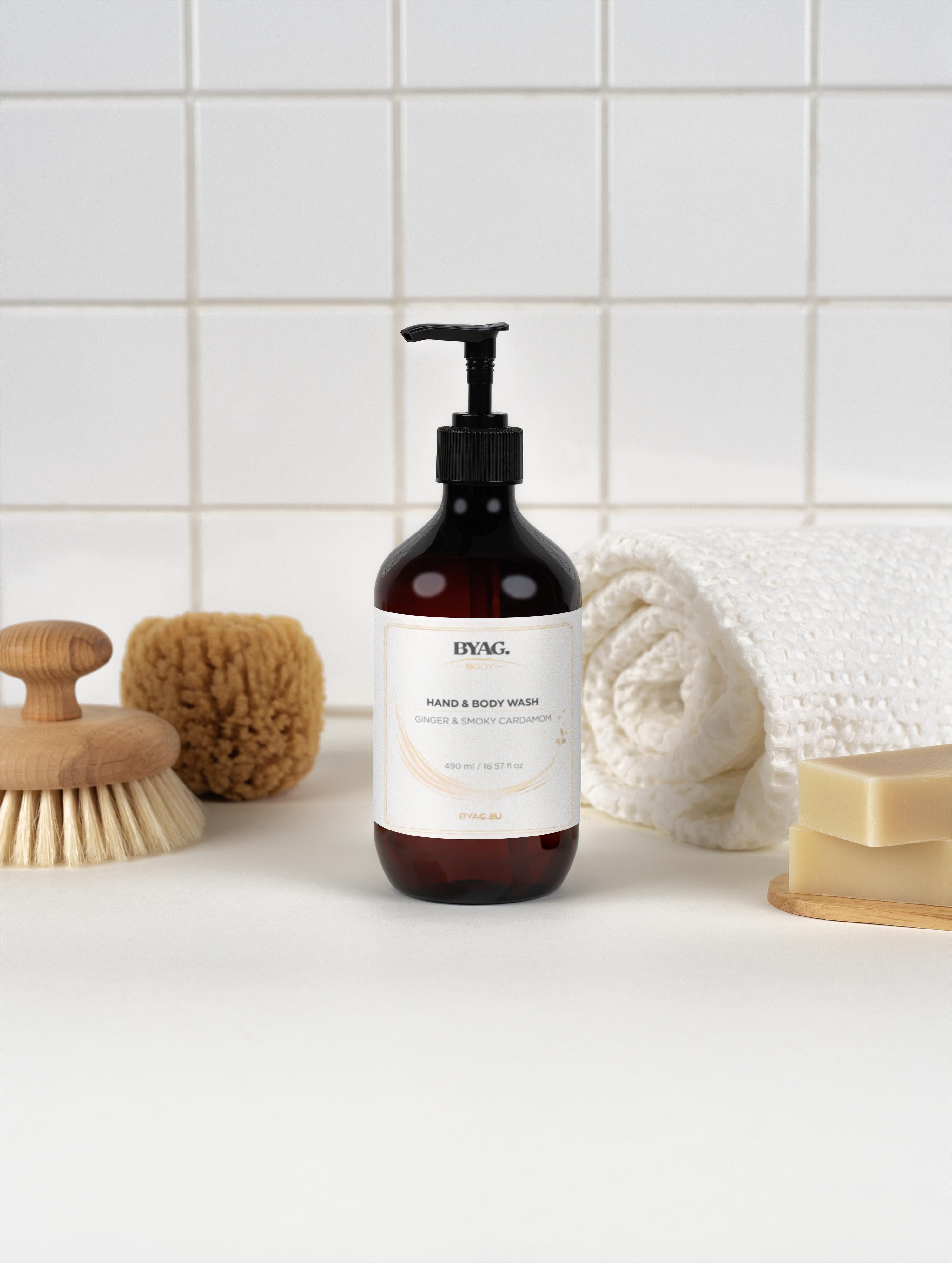BYAG. Hand- und Körperreinigung – Ginger & Smoky Cardamom
