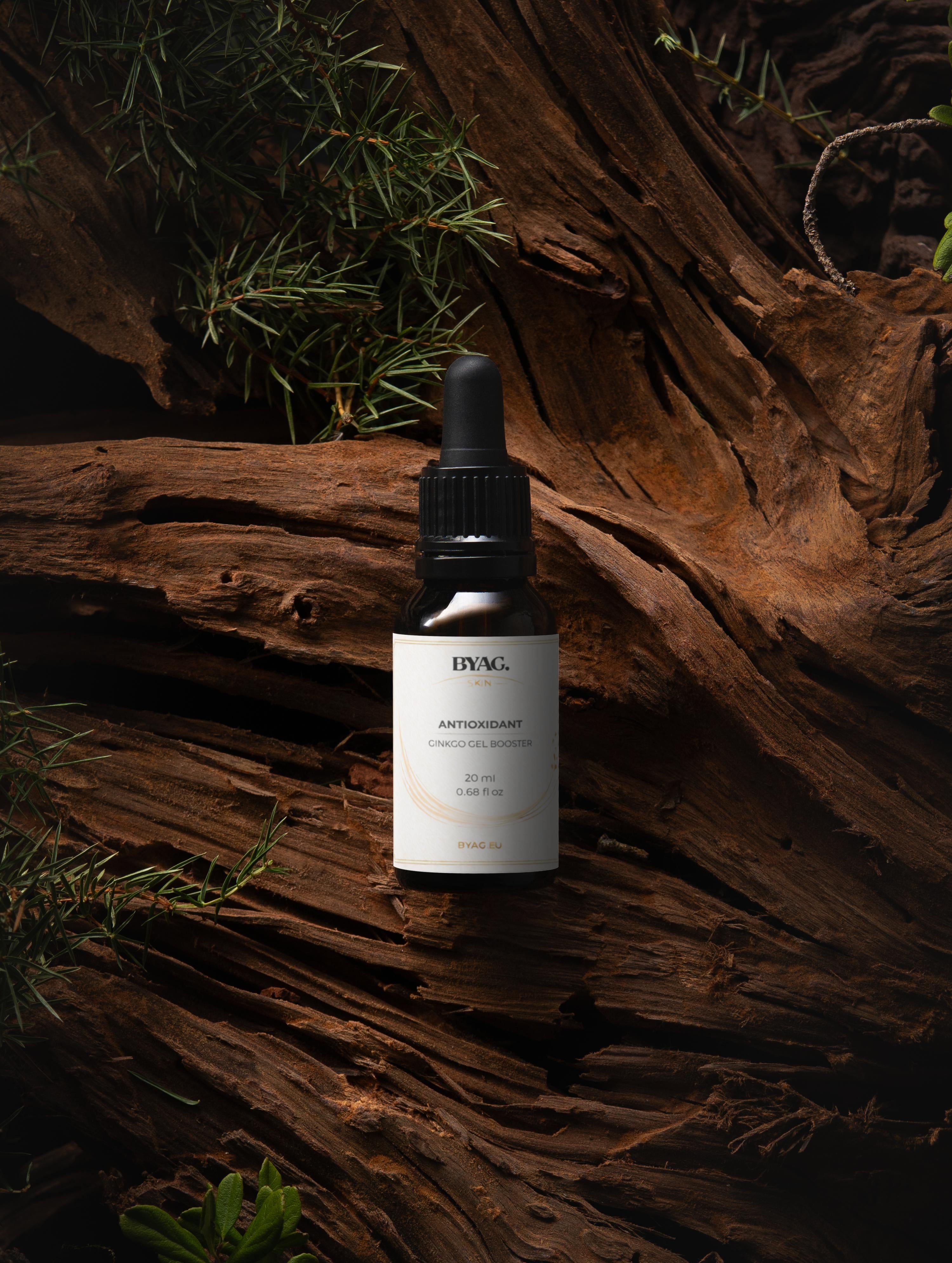 BYAG. Antioxidativer Ginkgo Gel-Booster