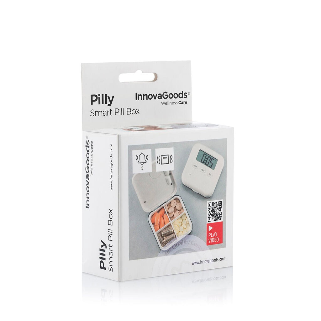 Electronic Intelligent Pillbox Pilly InnovaGoods - BYAG.Home and cooking, BathInnovaGoodsBYAG.V01030668435527815967V14H9AF5304C7E02A8CF6EB9D2BDCB6DDE86R5276004P8