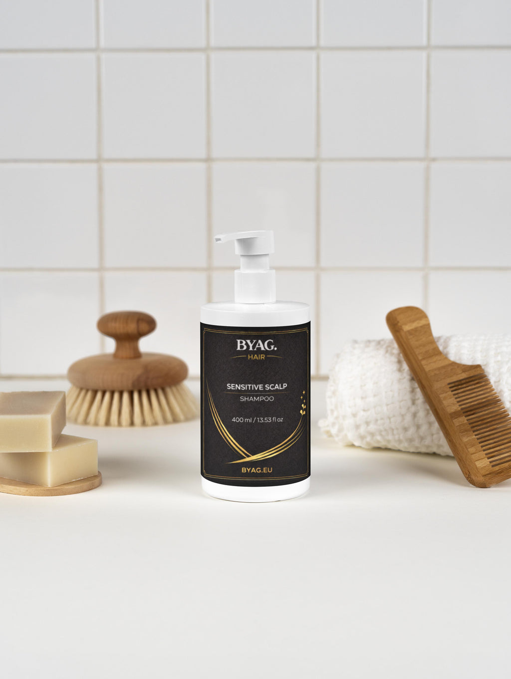 BYAG. Herren Sensitiv-Kopfhaut-Shampoo