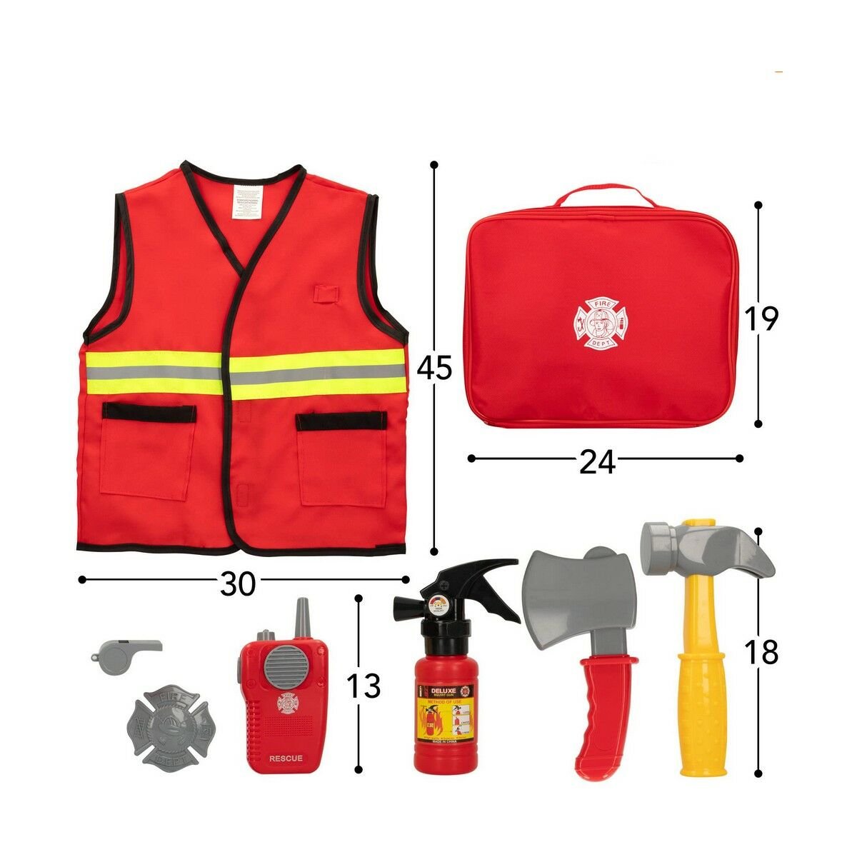 Fireman set Colorbaby Power Action! 8 Pieces - BYAG.Toys and games, Imitating gamesColorbabyBYAG.S24258148412842499584V6H4FFC0FDC75D9E611D39361F94B55BF38R2393716P1