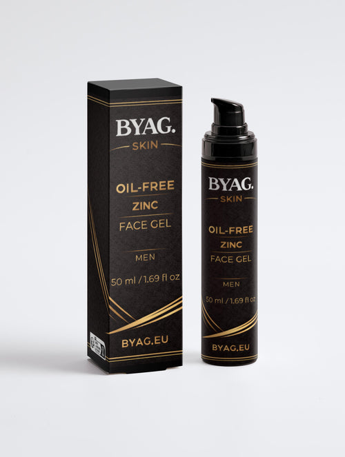 BYAG. Herren Ölfreies Zink-Gesichtsgel – Produktbild 1
