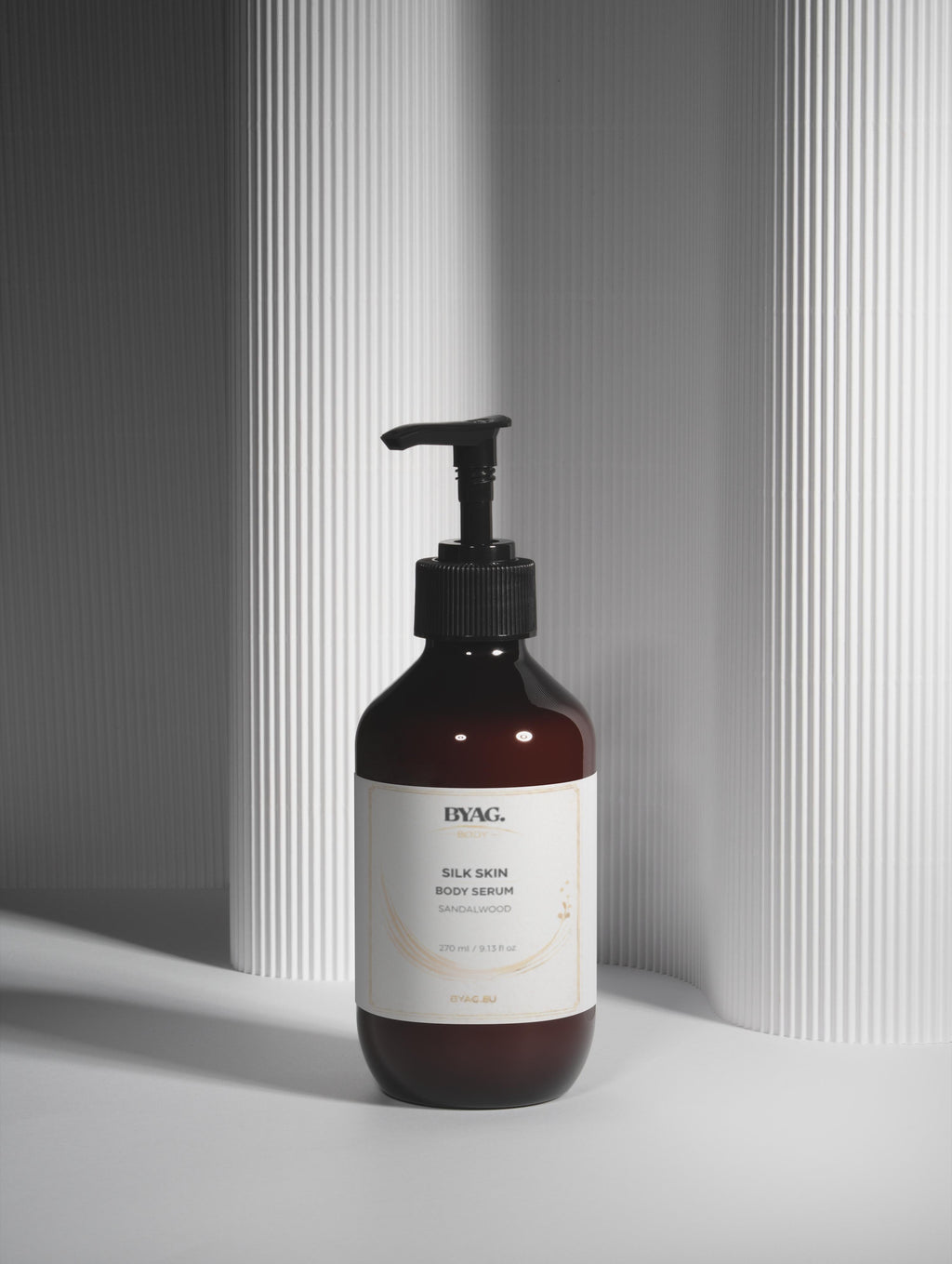 BYAG. Seidiges Körperserum – Spices & Sandalwood