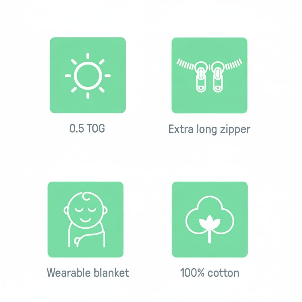 Ingenuity Babyschlafsack Baumwolle 3-6 Monate - BYAG.Baby > BabyzimmerIngenuityBYAG.S08007720074451999183Ingenuity Babyschlafsack Baumwolle 3-6 Monate