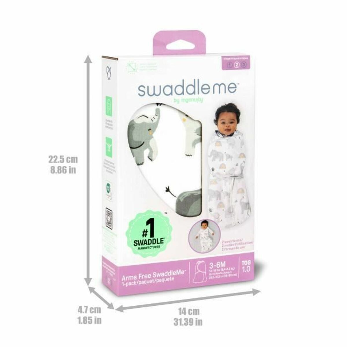 Ingenuity Babyschlafsack Baumwolle 3-6 Monate - BYAG.Baby > BabyzimmerIngenuityBYAG.S08007720074451999183Ingenuity Babyschlafsack Baumwolle 3-6 Monate