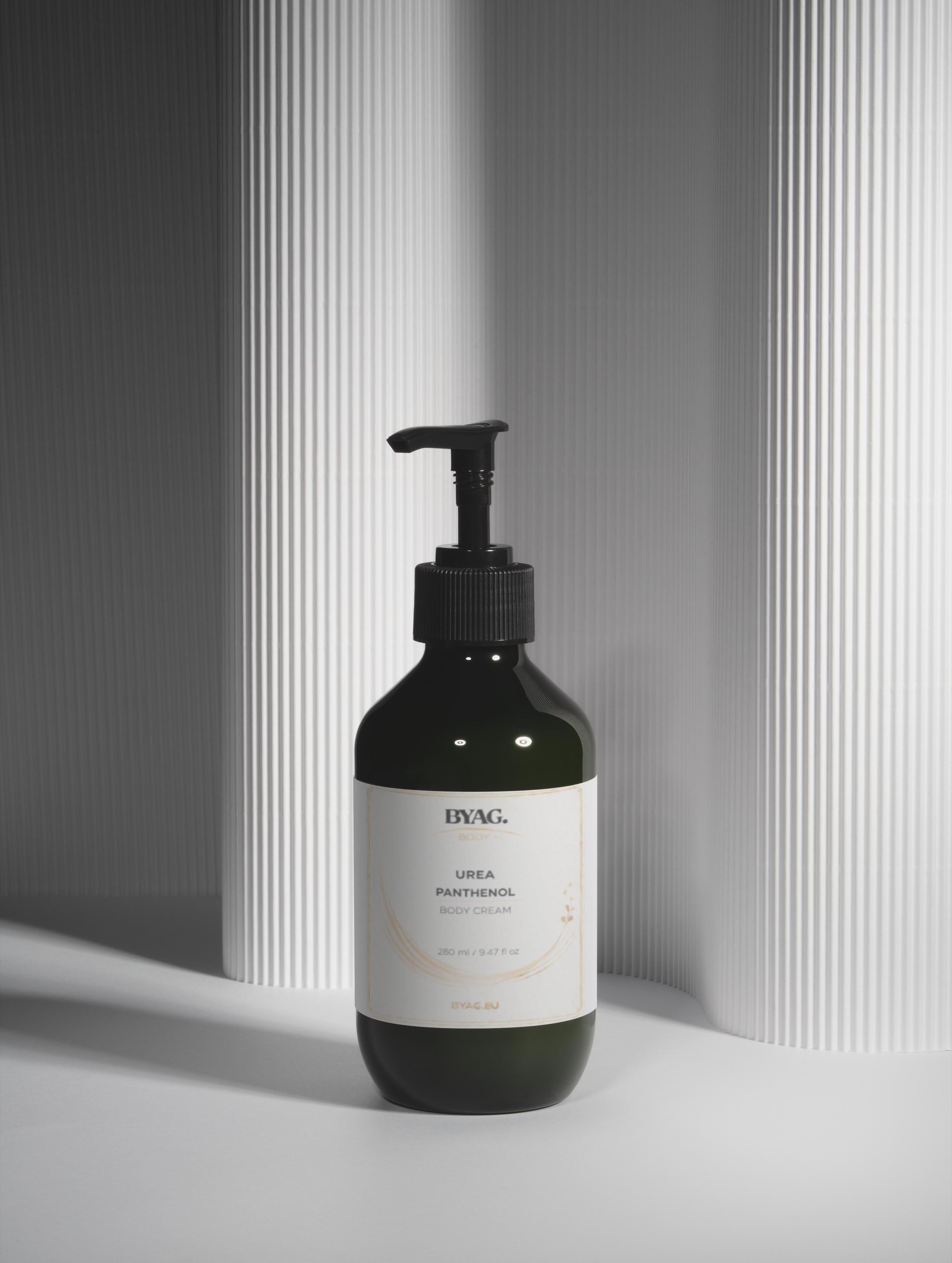 BYAG. 5 % Urea + 2 % Panthenol Körpercreme