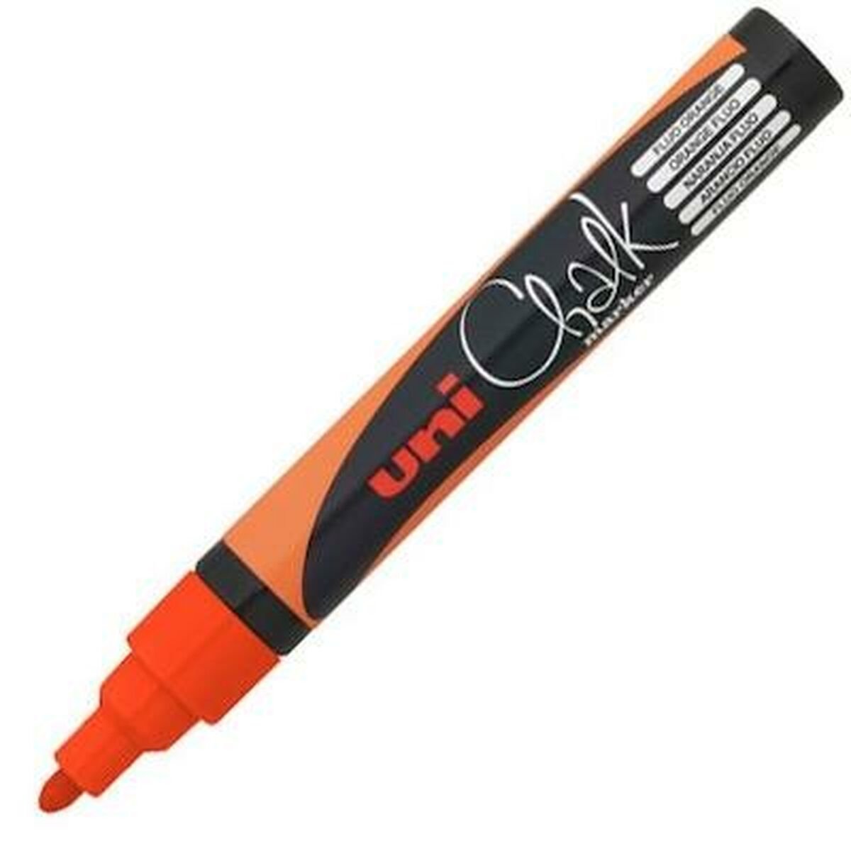 Liquid chalk marker Uni-Ball PWE-5M Fluor Orange (6 Units) - BYAG.Office and stationery, Ballpoint pens, pencils and writing toolsUni-BallBYAG.S84230214548351116286V8HA974C7D5CB3E191AAE8C2E1FCC113CBFR7657791P2