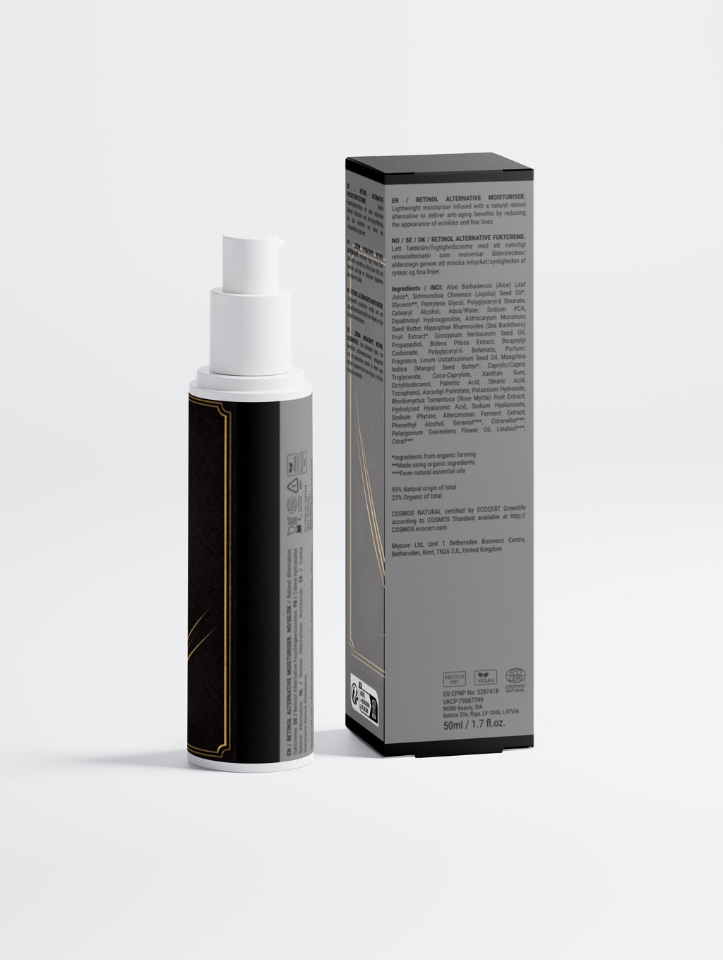 BYAG. Herren Retinol-Alternative Gesichtscreme