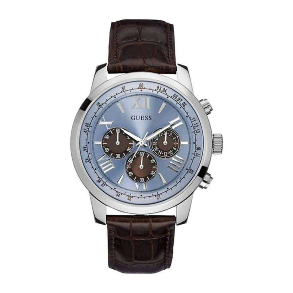 Men's Watch Guess W0380G - BYAG.WatchesBigbuyBYAG.S0321860Men's Watch Guess W0380GLight Blue/Brown