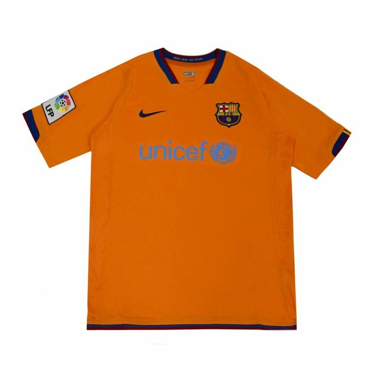 Nike Football Futbol Club Barcelona 07-08 Away (third Kit) Boys' T-Shirt - Orange - BYAG.Boys' T-ShirtBigbuyBYAG.S6453876Nike Football Futbol Club Barcelona 07-08 Away (third Kit) Boys' T-Shirt - Orange13-15 Years