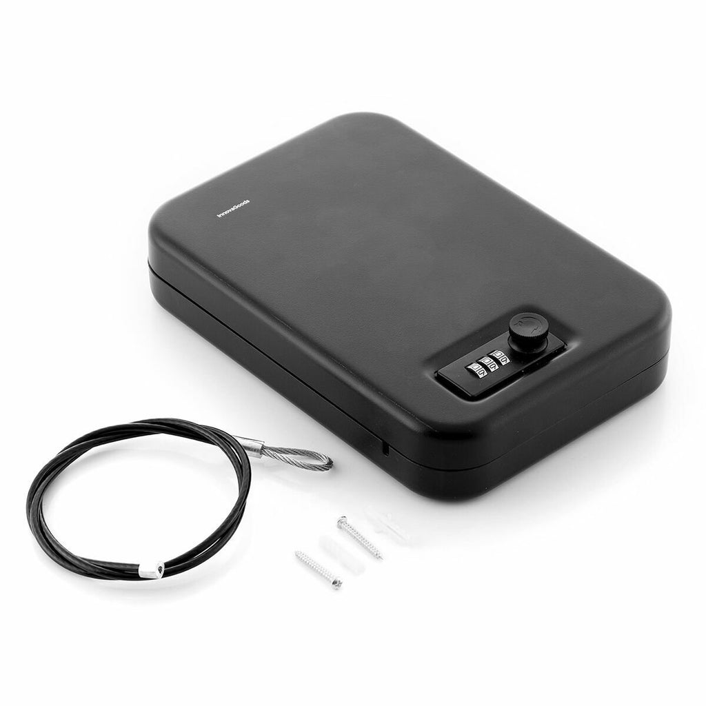 Portable Safe Box with Security Cable Prisaven InnovaGoods - BYAG.DIY and tools, Prevention and safetyInnovaGoodsBYAG.V01037888435527825751V11HC8677251B62DA59454DC328D3424E4EBR5235413P10