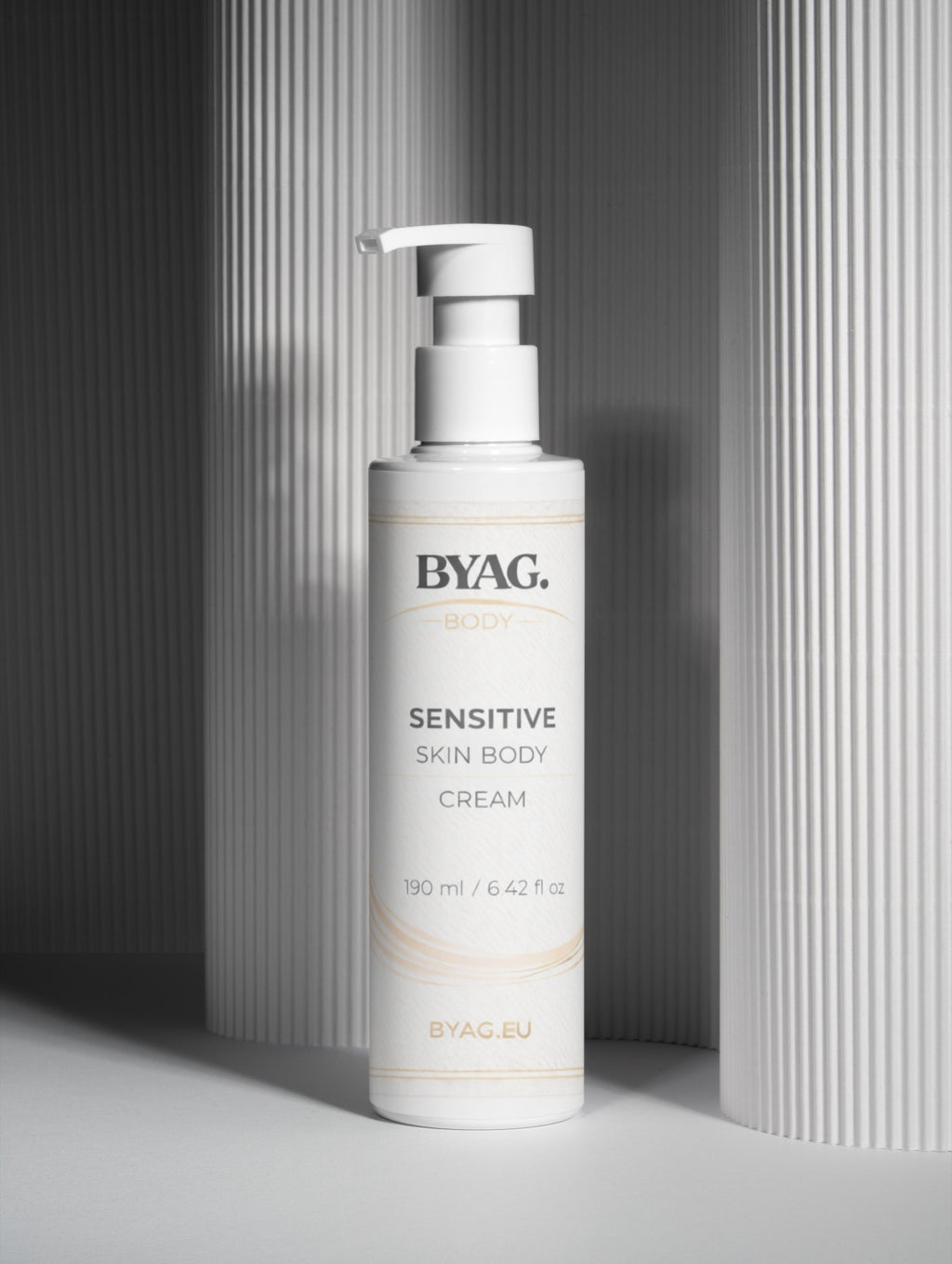 BYAG. Körpercreme für sensible Haut